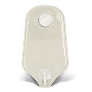 Urostomy Pouch, Standard, 10", 1-Sided Comfort Panel, Accuseal Tap with Valve, Transparent, 2 3/4" Flange, 10/bx (Continental US Only)
