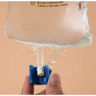Additive Cap, for Viaflex Containers, Blue, Non-Sterile, 900/cs (Rx) (Continental US Only) (Product Access Restricted. Check with your sales rep to verify eligibility)