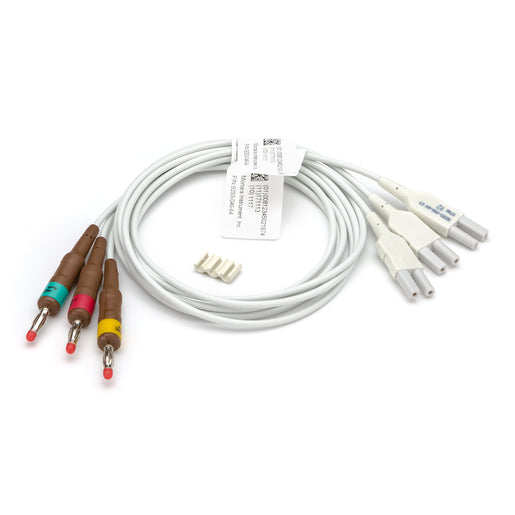WAM/ AM12 Replacement Leads, AHA Banana, V1-V3 (US Only)