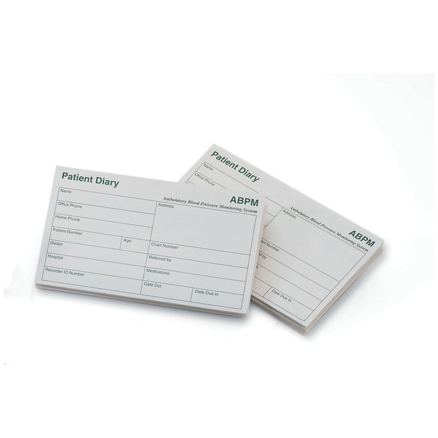 Patient Diary, 50/bx (US Only)