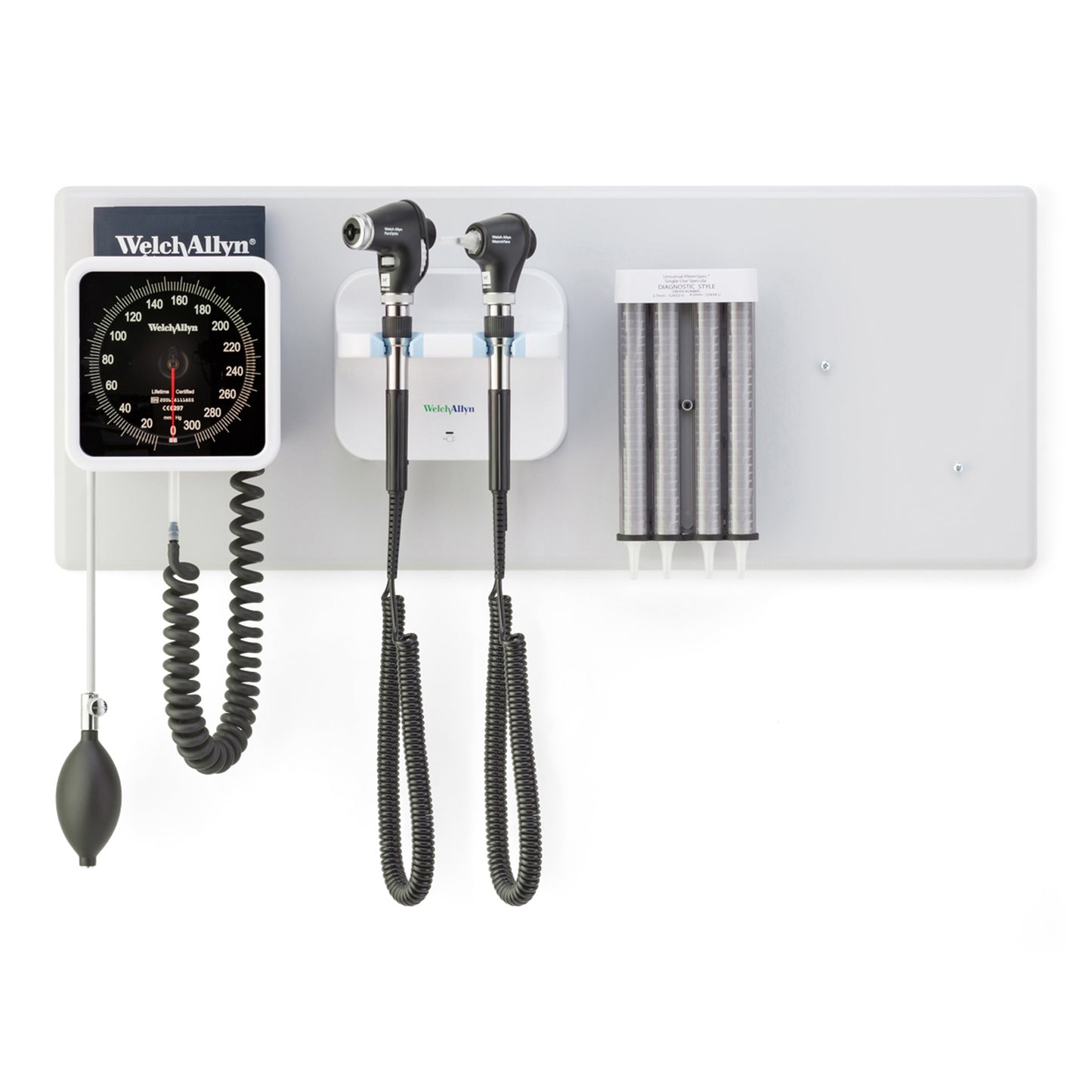 GS777 Integrated Wall System, PanOptic Ophthalmoscope, Macroview Otoscope, with BP (US Only)
