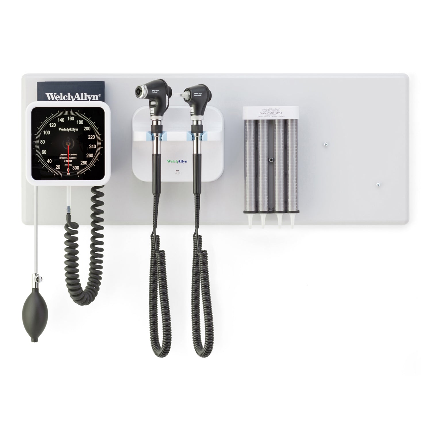 GS777 Integrated Wall System, PanOptic Ophthalmoscope, Macroview Otoscope, with BP (US Only)