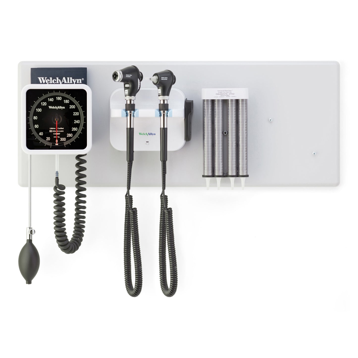 GS777 Integrated Wall System, PanOptic Ophthalmoscope, Macroview Otoscope, iExaminer, with BP (US Only)