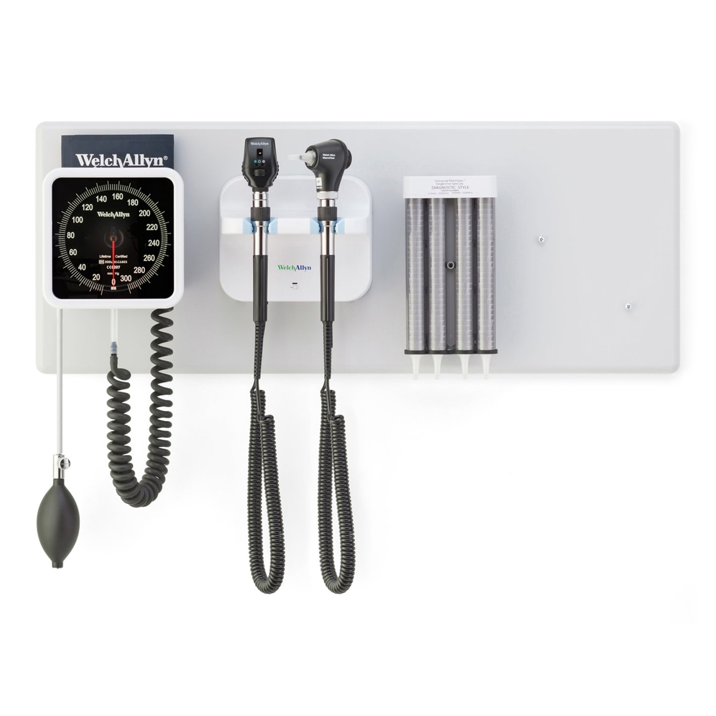 GS777 Integrated Wall System, Macroview Otoscope, 117 LED, with BP (US Only)