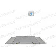 Digital Wheelchair Dual Ramp Scale with Extra Large Platform, KG Only (DROP SHIP ONLY)
