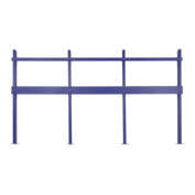 Scrub Sink Chair Carrier Assembly, Triple Wall Mounted (Series 8800 & 9800) (DROP SHIP ONLY)