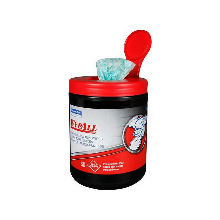 WYPALL Waterless Cleaning Wipes, Citrus Scent, 9.5"x12", 50sheets/bx 8bx/cs (Products cannot be sold on Amazon.com or any other 3rd party site) (US Only)