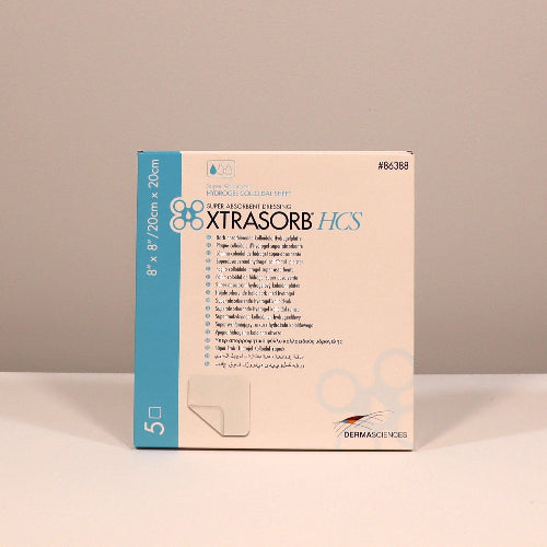 HCS Adhesive Dressing, Sterile, 8" x 8", 10/bx, 4 bx/cs