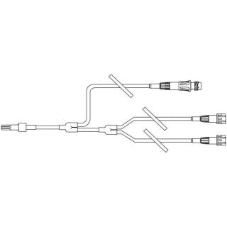 Catheter Extension Set, 3-Lead, Interlink Injection Site, Male Luer Lock Adapter, 1.4 ml, 5.8" Length, Non-Pyrogenic, Non-DEHP, Sterile, 50/cs (Rx) (Continental US Only) (Product Access Restricted. Check with your sales rep to verify eligibility)