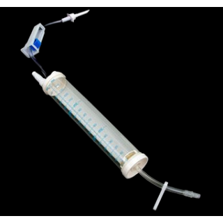 Gravity Burette Set, Non-Vented Spike, Roller Clamp, 150 mL Burette Chamber w/ CARESITE valve, CARESITE Injection Site 6 in Above Distal End, SPIN-LOCK Connector, DEHP-Free, 18.9mL Priming Volume, 91 " Length, 15 drops/mL, 20/cs (Rx) (Item is Non-Returnable) (Continental US+HI Only, Excluding IN and ND)