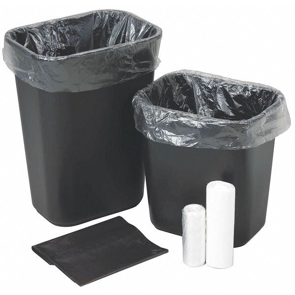 Can Liner, 30" x 36", Low Density, Clear, 0.4 mil, 500/cs