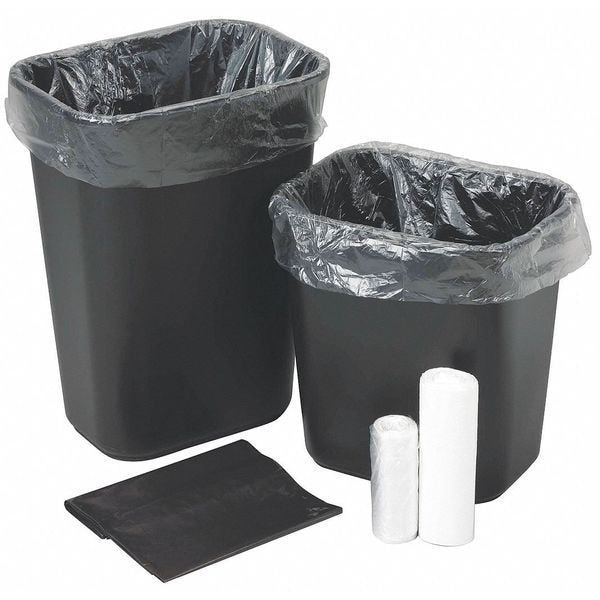 Can Liner, 24" x 23", Low Density, Brown, 0.45 mil, 1000/cs