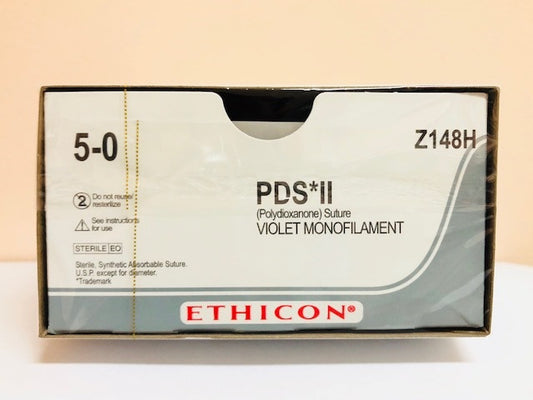 Suture, Taper Point, Size 5-0, 30", Violet Monofilament, Needle RB-2 RB-2, 3/8 Circle, 3 dz/bx (Continental US Only)