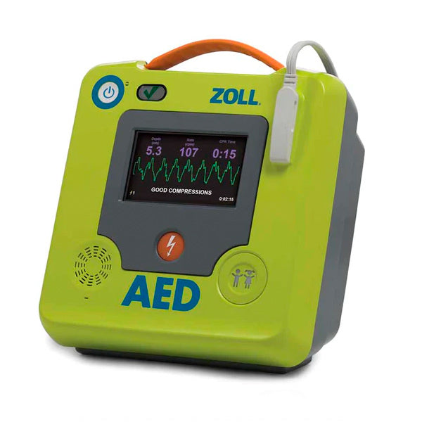 Defibrillator, BLS, W/O Carry Case, ZOLL AED 3, English, AHA (Item is considered HAZMAT and cannot ship via Air or to AK, GU, HI, MP, PR, VI) (DROP SHIP ONLY)