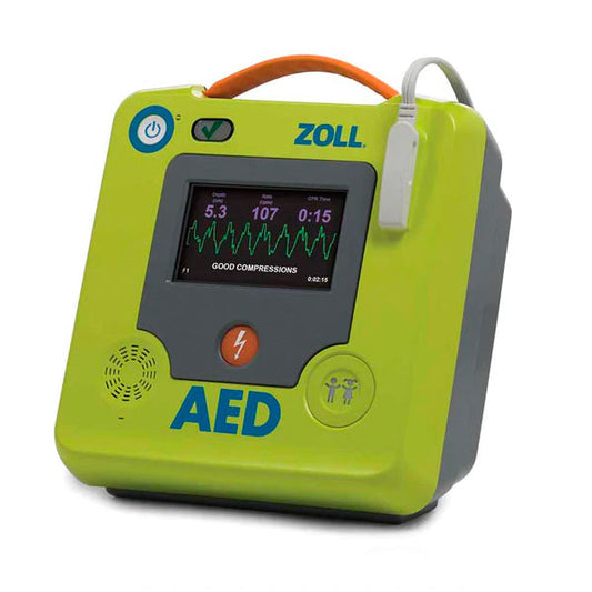 Defibrillator, BLS, W/O Carry Case, ZOLL AED 3, English, AHA (Item is considered HAZMAT and cannot ship via Air or to AK, GU, HI, MP, PR, VI) (DROP SHIP ONLY)