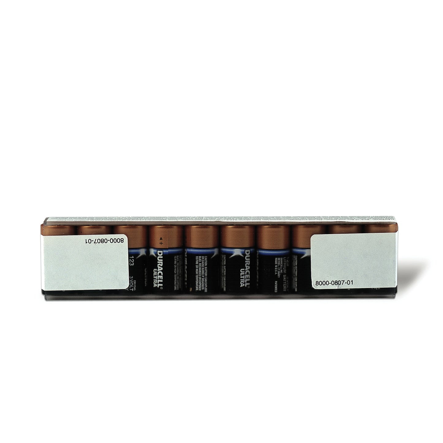 Type 123 Lithium Batteries, 10/pk (091221) (Item is considered HAZMAT and cannot ship via Air or to AK, GU, HI, MP, PR, VI)