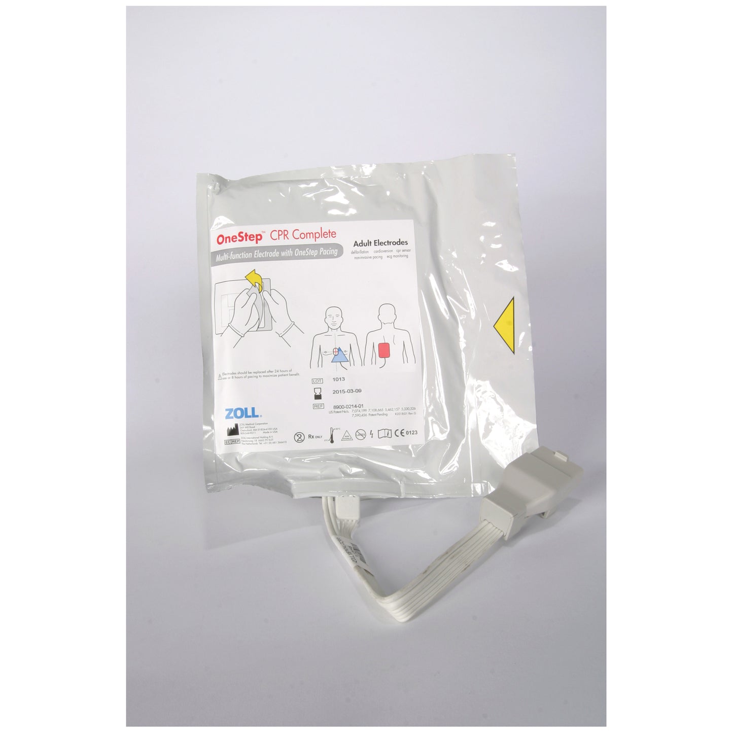 Resuscitation Electrode, Complete, 8/cs (60 cs/plt)