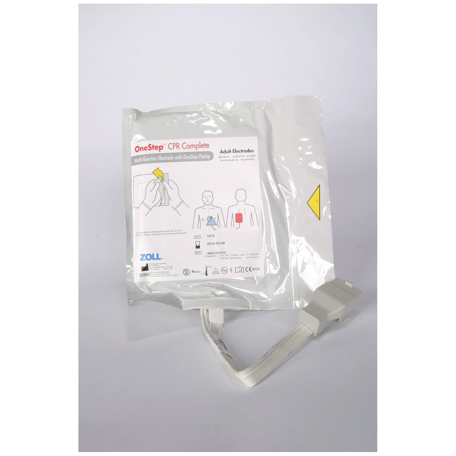 Resuscitation Electrode, Complete, 8/cs (60 cs/plt)