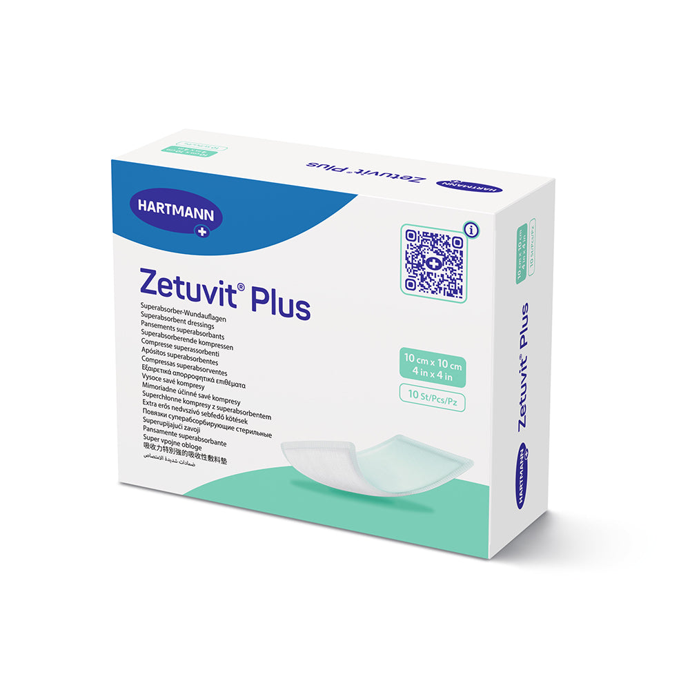 Zetuvit Plus Non-Adhesive Dressing, 8" x 24", 10/bx