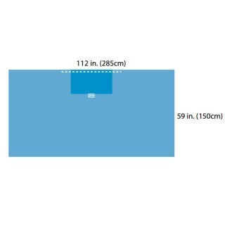 HD Top Surgical Drape, 59" x 112", AAMI Level 4, Sterile, 10/cs (Continental US Only)