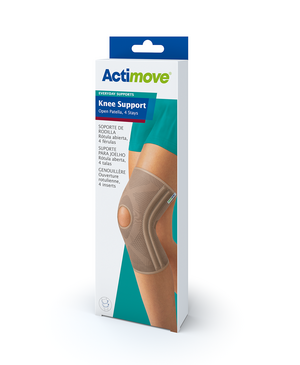 Actimove Knee Support, Open Patella, 4 Stays, Beige, Large (Continental US Only)