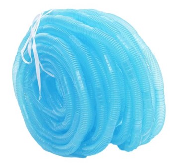 AirLife Corrugated Tubing, 22 mm, Blue, 6 ft, 50/cs (US Only) (To Be DISCONTINUED)