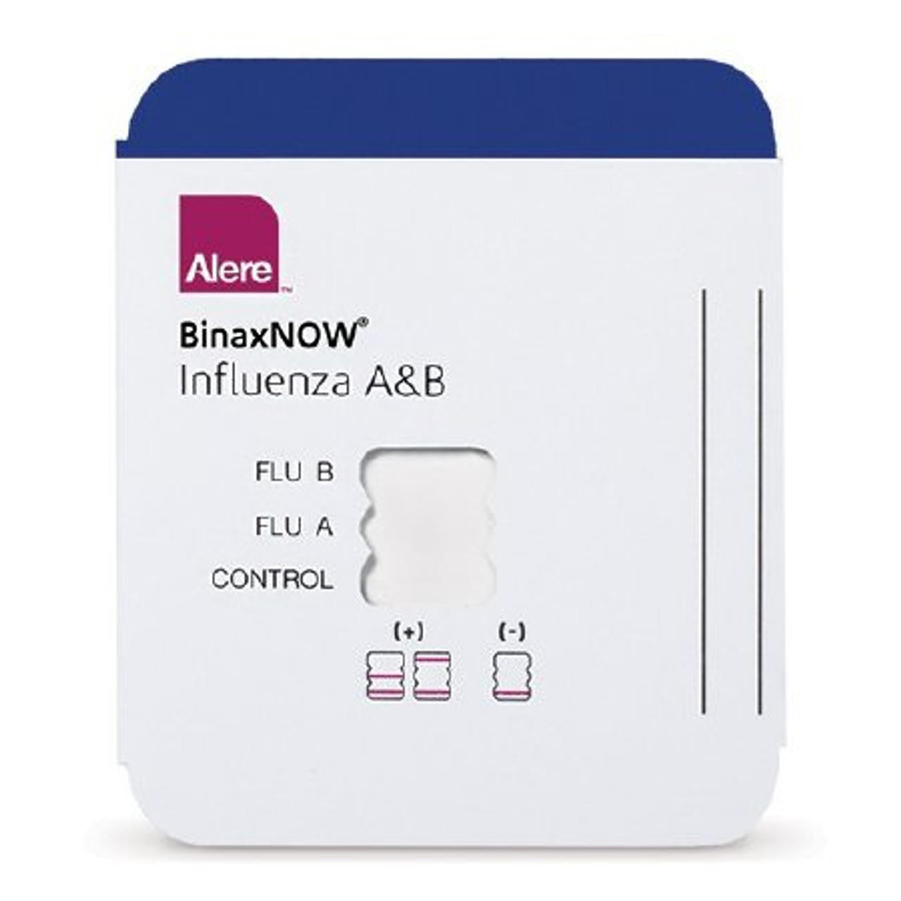 BinaxNOW Influenza A & B Card 2, 22 tests/kt (Continental US+HI Only)