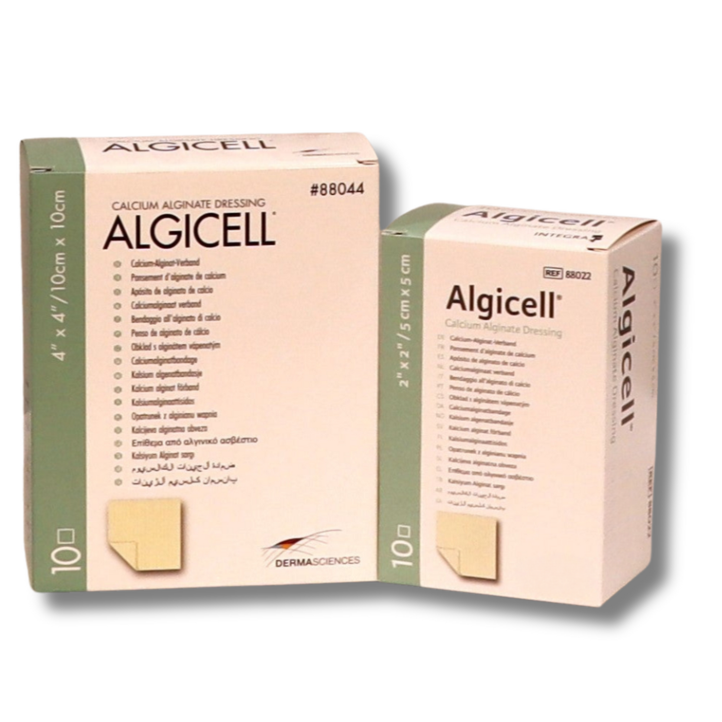 Calcium Alginate Dressing, 2" x 2", Sterile, 10/bx, 4 bx/cs