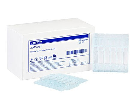 Sterile Water for Inhalation, USP, 3ml, 20/cs