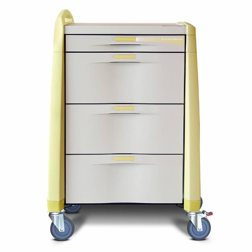 Avalo Medical Cart, Isolation, Standard, NoLock, 43.5"(H)x24"(D)x31"(W) (DROP SHIP ONLY)