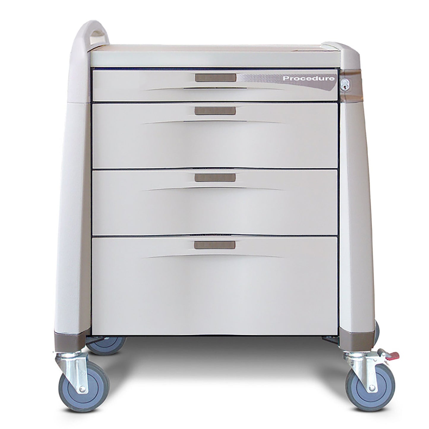Avalo Medical Cart, Procedure Treatment, Compact, KeyLock, 36"(H)x24"(D)x31"(W) (DROP SHIP ONLY)