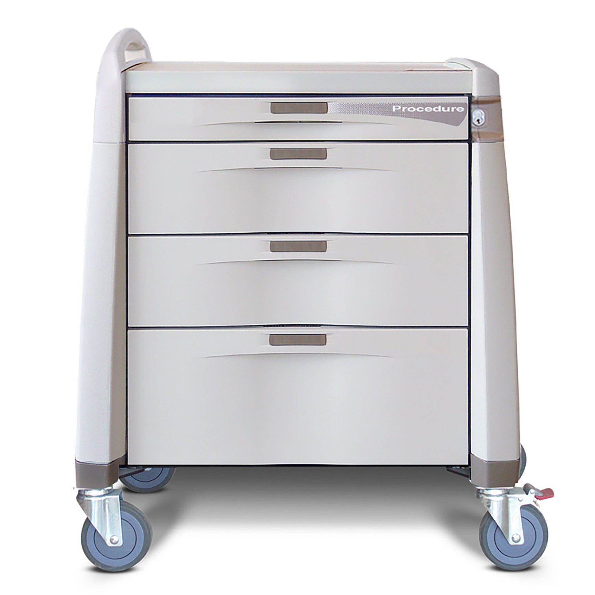Avalo Medical Cart, Procedure Treatment, Compact, KeyLock, 36"(H)x24"(D)x31"(W) (DROP SHIP ONLY)