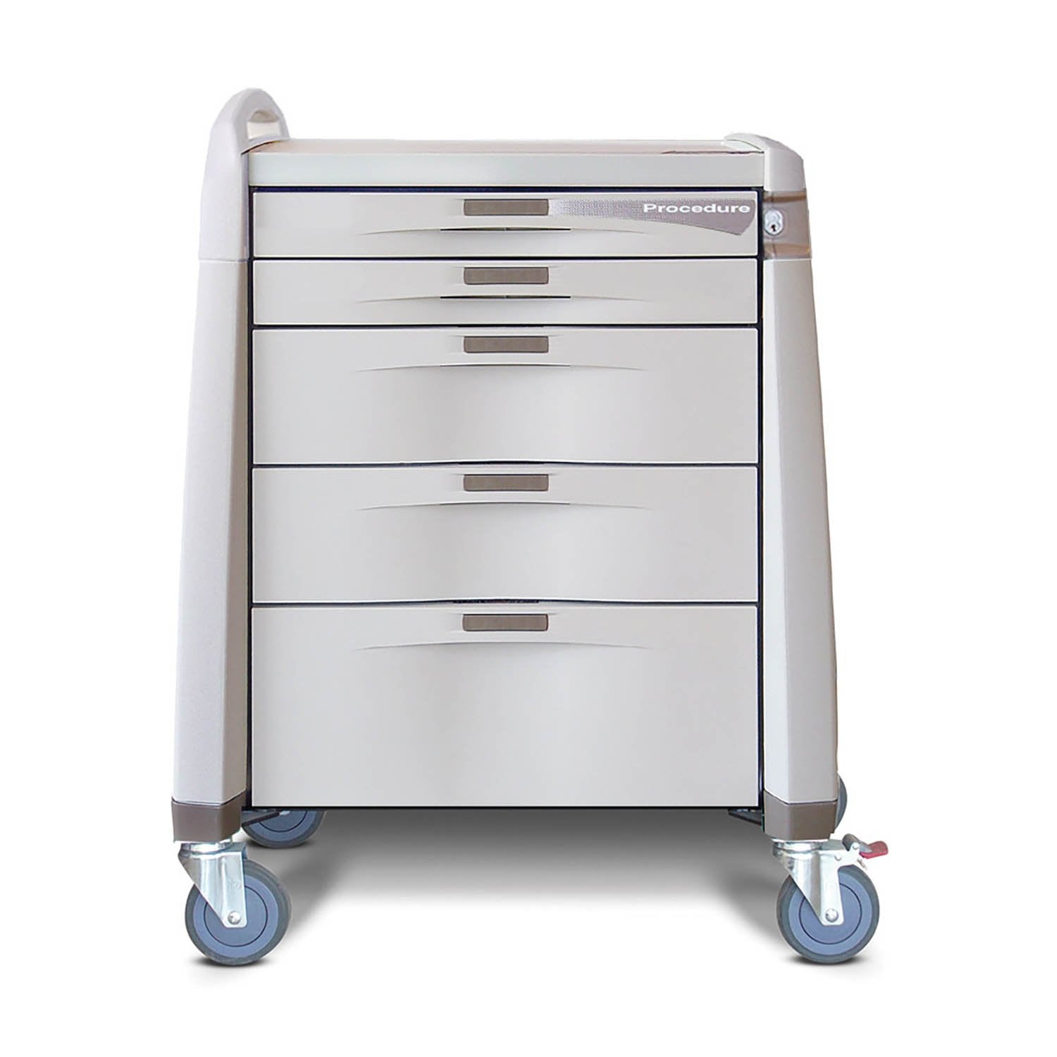 Avalo Medical Cart, Procedure Treatment, Intermediate, KeyLock, 39.5"(H)x24"(D), 31"(W) (DROP SHIP ONLY)