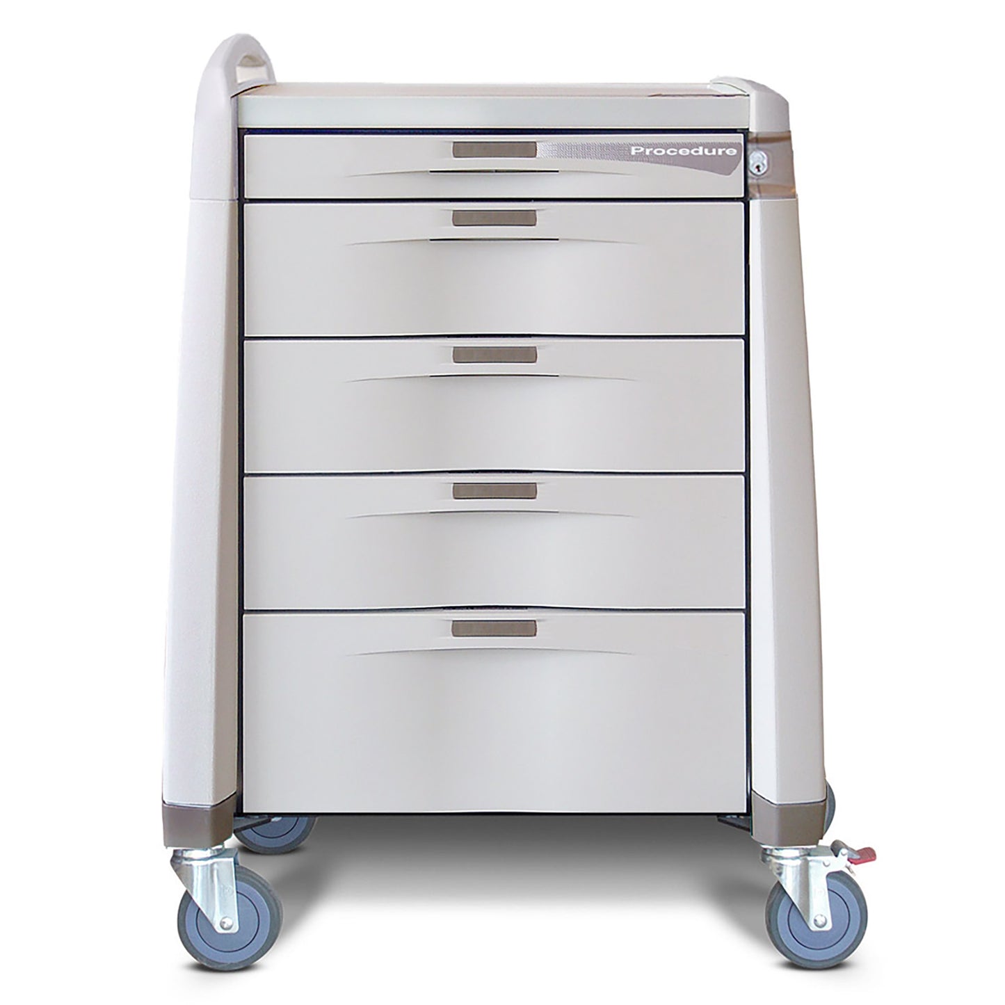 Avalo Medical Cart, Procedure Treatment, Standard, KeyLock, 43.5"(H)x24"(D)x31"(W) (DROP SHIP ONLY)