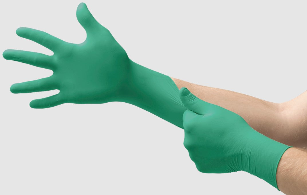 Lab Glove, Nitrile, Large (8.5-9.0), Green, Powder-Free, Latex-Free, Non-Sterile, 100/bx, 10 bx/cs (US Only)
