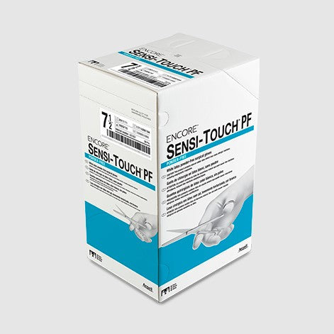 Surgical Gloves, Powder-Free (PF), Latex, Beaded, Size 5.5, 50 pr/bx, 4 bx/cs (US Only)