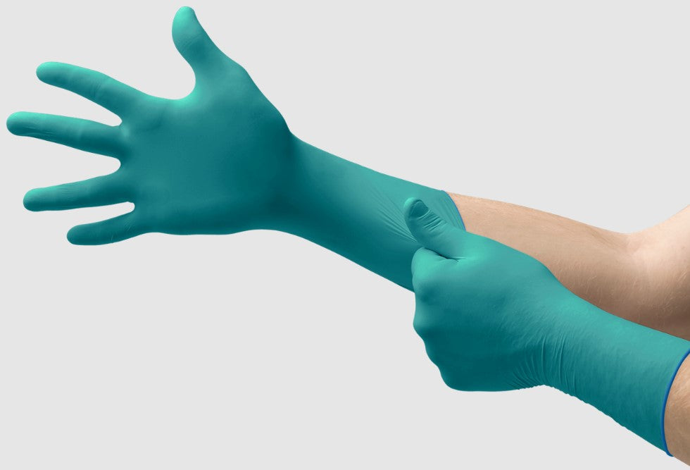 Laboratory Glove, Nitrile, Powder-Free, 2X-Large (10.5-11.0), Green, Non-Sterile, 50/bx, 10 bx/cs (US Only)
