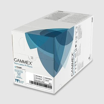 Gammex PI Micro Glove, Polyisoprene, Size 6.5, Powder-Free, White, Non-Latex, 50 pr/bx, 4 bx/cs (US Only) (For Sale to Authorized NovaPlus Customers Only)