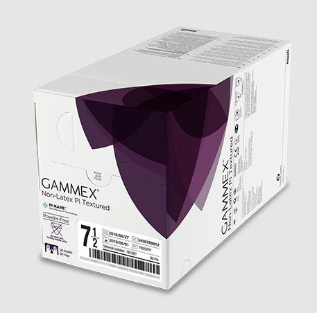 Gammex PI Glove, Polyisoprene, Textured, Size 9.0, Non-Latex, 50 pr/bx, 4 bx/cs (US Only) (For Sale to Authorized NovaPlus Customers Only)