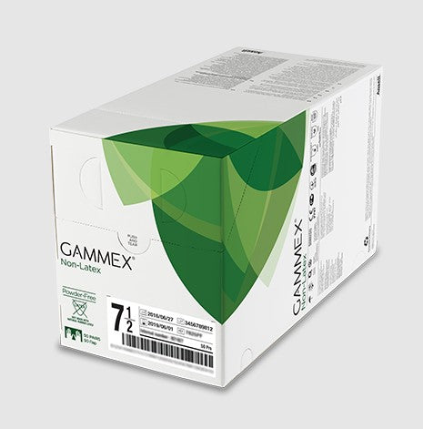 Gammex Derma Prene Glove, Polyisoprene, Size 7.5, Non-Latex, 50 pr/bx, 4 bx/cs (US Only) (For Sale to Authorized NovaPlus Customers Only)