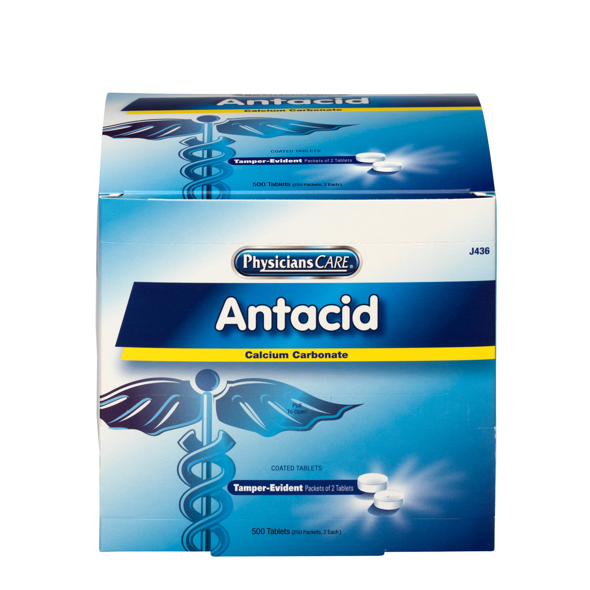 PhysiciansCare Antacid, 2/pk, 250pk/bx  (DROP SHIP ONLY - $150 Minimum Order)