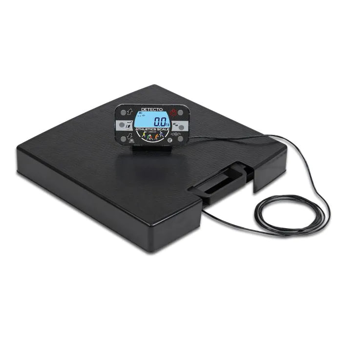 Apex Digital Athletic Scale, 600 lb x 0.1 lb / 300 kg x 0.05 kg, Bluetooth / Wi-Fi, AC Adapter (DROP SHIP ONLY)