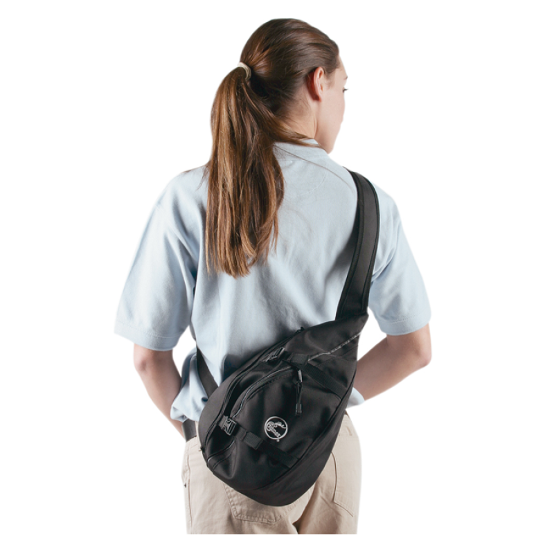 AT Messenger Pack, 9" x 2.5" x 16", Black