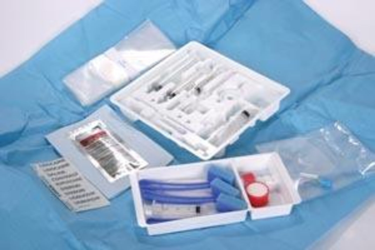 Basic Pain Control Procedure Support Tray, Small Bore Extension Set (Rx) (Item is Non-Returnable), 10/cs (Continental US+HI Only, Excluding IN and ND)