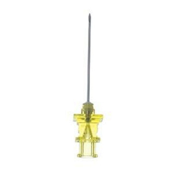 Safety Intro Needle, 18G x 2.75", A Bevel, Sterile, Clear, 25/cs (Rx) (Continental US+HI Only)