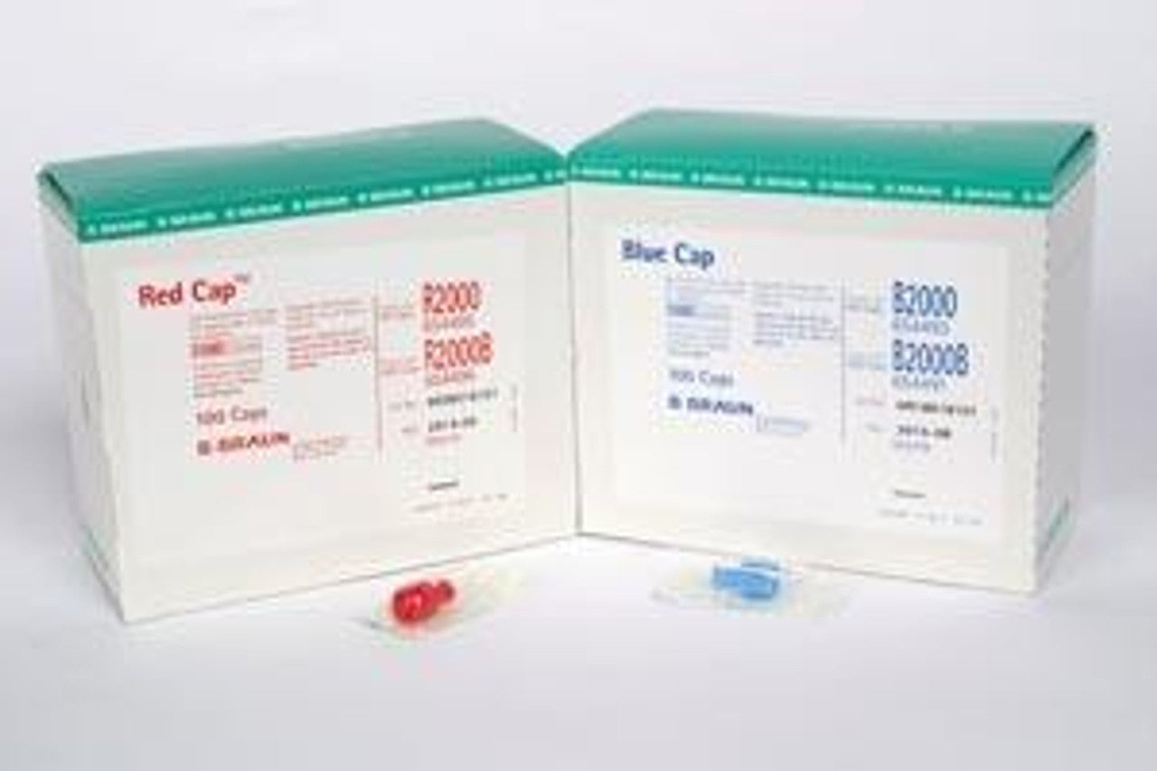 Flexible Syringe Cap, Blue, 30/pk, 20 pk/cs (SCF230) (Rx) (Continental US+HI Only)