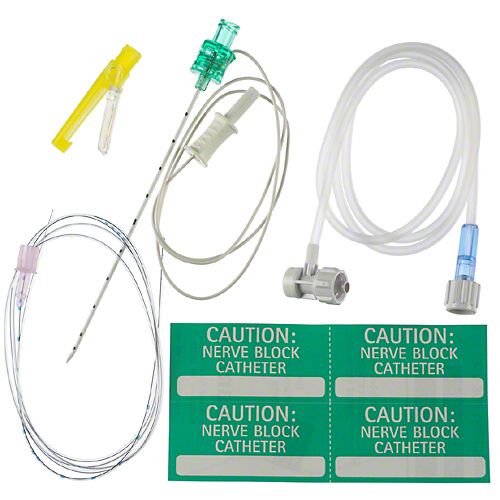 Contiplex Tuohy Ultra 360 Tray Kit, Includes: 18G x 4" Insulated Echogenic Needle, Non-Stimulating Catheter, Ultrasound Transducer Cover and Gel (CNB400TU3KU), 10/cs (Limited Expiry of 90 days) days) (Rx) (Continental US+HI Only)