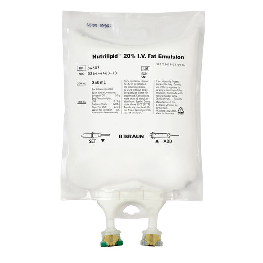 Nutrilipid 20% MB, 500mL, (Rx) (Item is Non-Returnable) 12/ctn (Continental US+HI Only, Excluding IN and ND)&nbsp;&nbsp;<Strong style="color:red">Max weekly quantity allowed: 10</Strong>