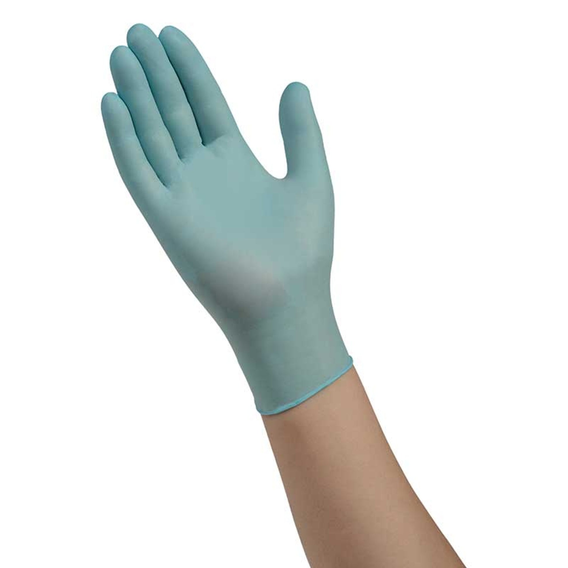 Glove, Stretch Nitrile Exam, FingertipTextured, X-Large, Teal Blue, Powder-Free (PF), 130/bx, 10 bx/cs (Continental US Only)