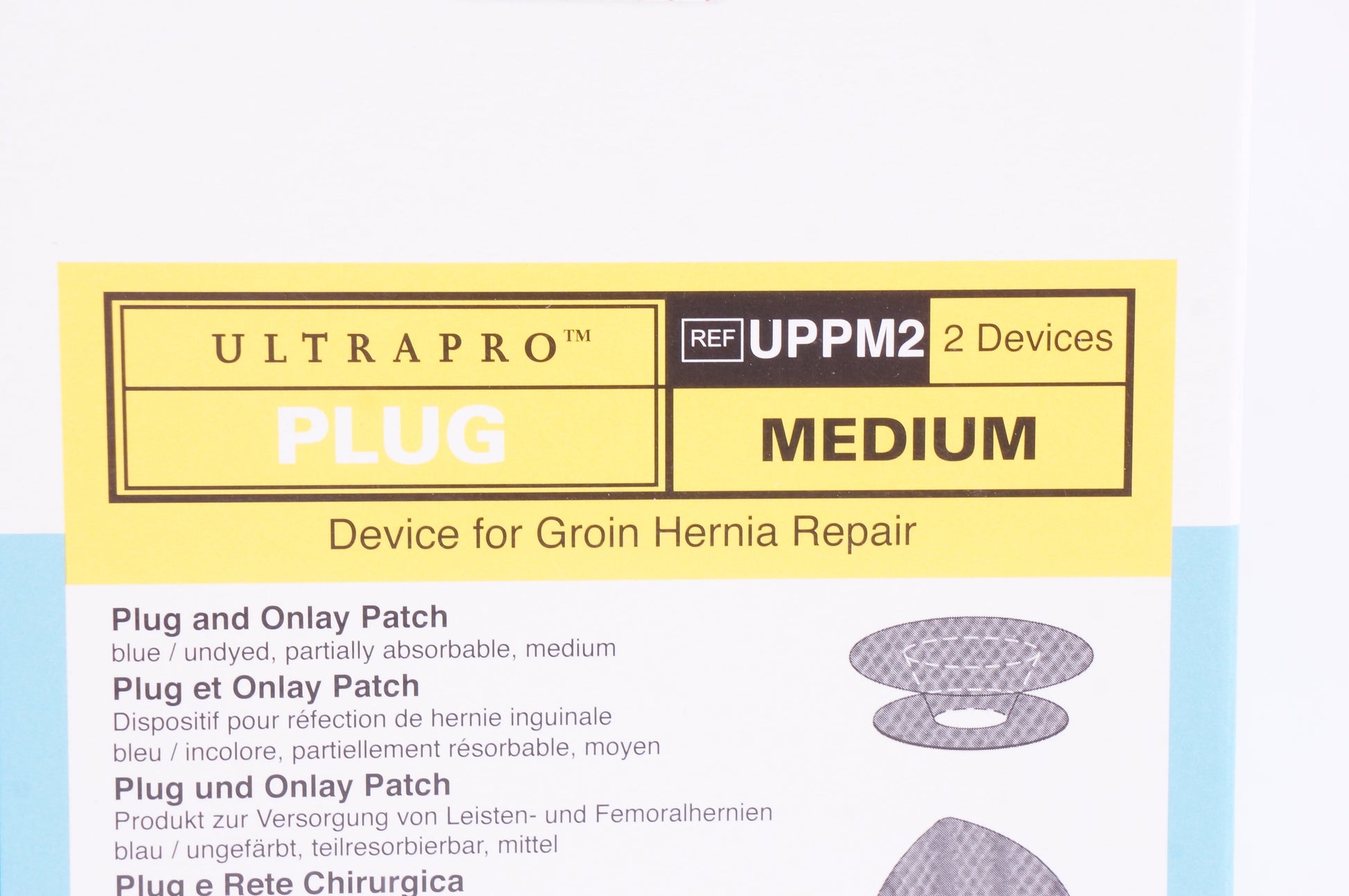 Mesh Plug, Medium, 2/bx (Continental US Only)